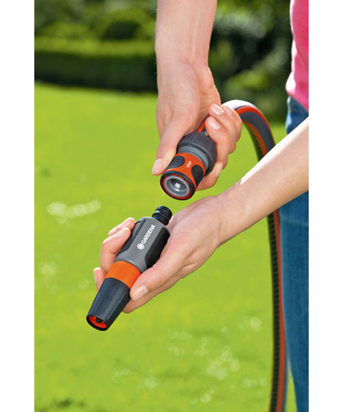 Конектор з автостопом 9мм, 3/4, Gardena, 18214 2