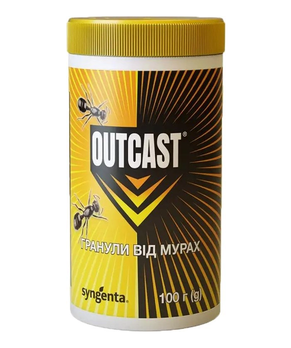 Гранулы от муравьев  Outcast 100г, Syngenta (Сингента) 1