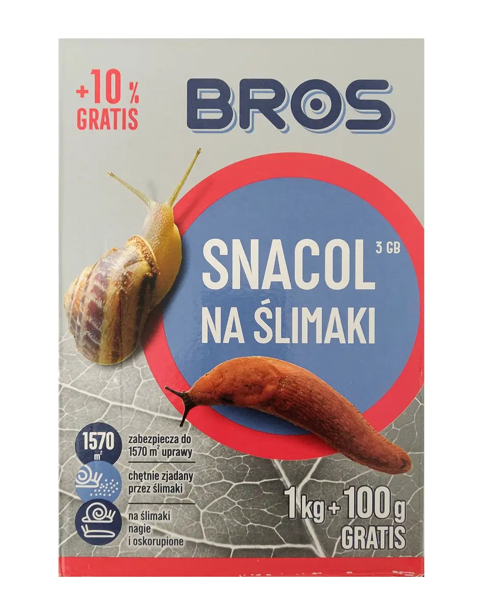 Засіб від слимаків BROS SNACOL, 1 кг (Р13055)