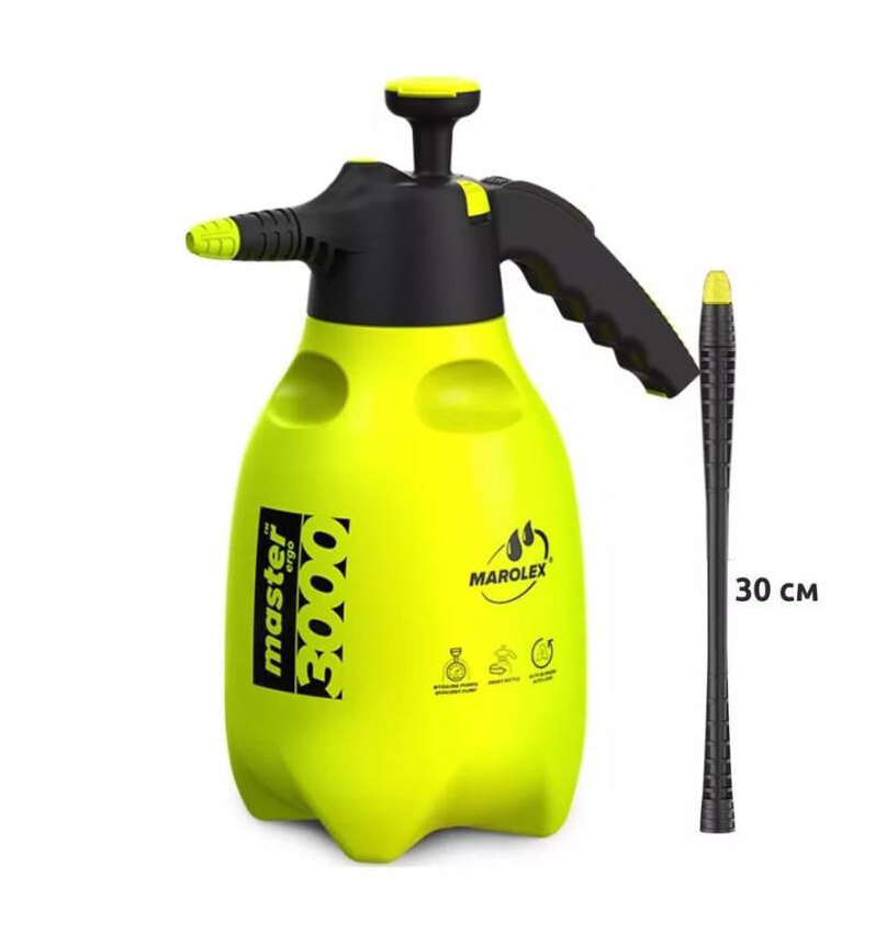 Обприскувач Marolex Master Ergo 3 л, зі штангою 30 см (M3000L30)S018.121