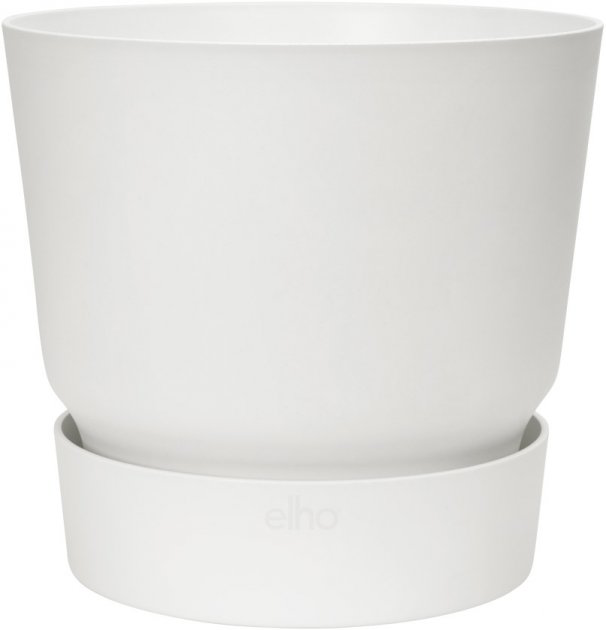 Горшок Elho Greenville Round, 20 см, белый (356804) 1