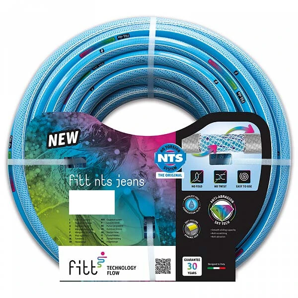 Поливальний шланг NTS Jeans 13 мм (1/2), 50 м, Аквапульс