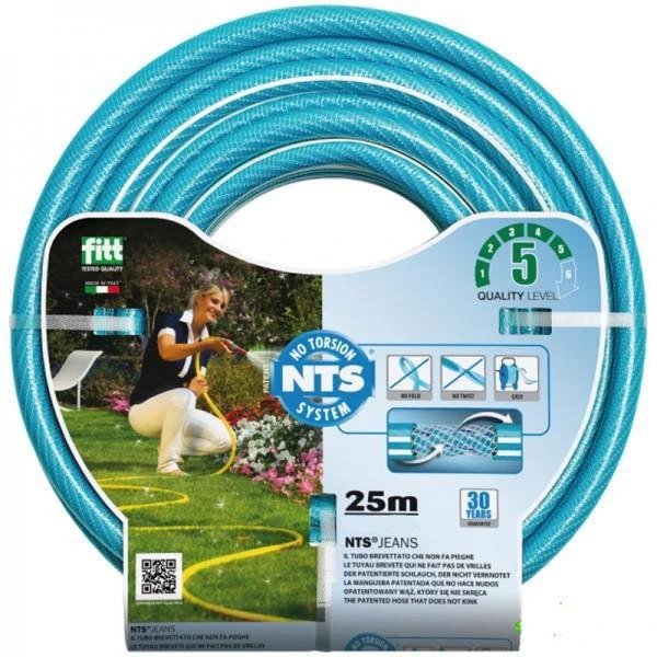 Поливальний шланг NTS Jeans 13 мм (1/2), 25м, Аквапульс