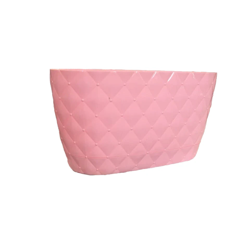 Горщик для квітів Elif Ромбик рожевий, 4,3 л (438-11) 2
