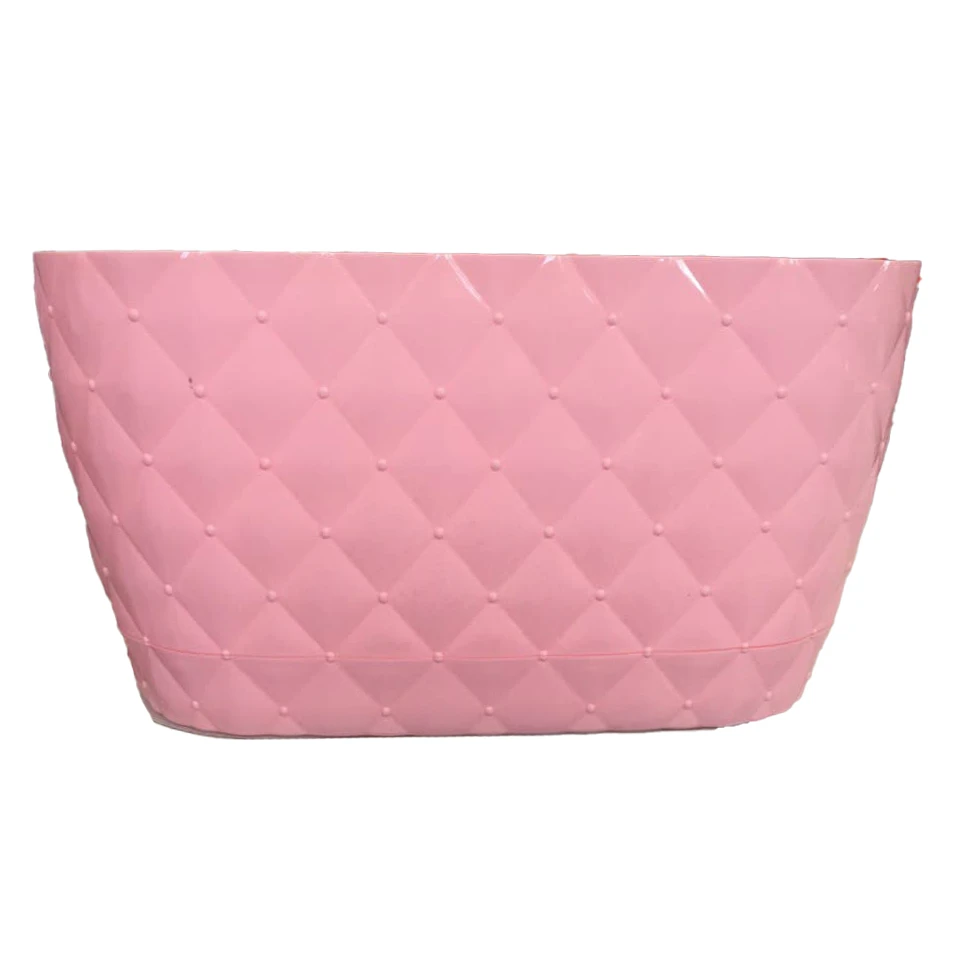 Горщик для квітів Elif Ромбик рожевий, 4,3 л (438-11) 1