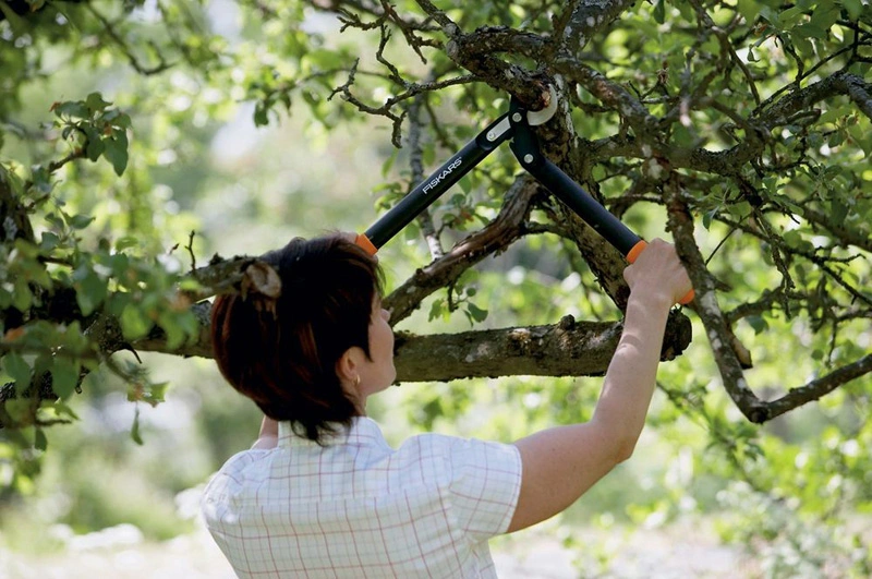 Малый плоскостной сучкорез PowerGear с загнутыми лезвиями, Fiskars, 112190.1002104 3