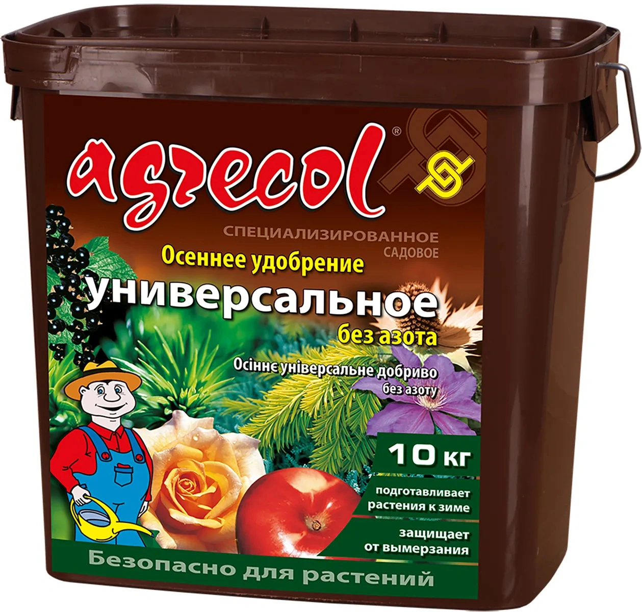 Комплексне добриво універсальне Agrecol Осінь NPK 0.13.27, 10 кг, 30244