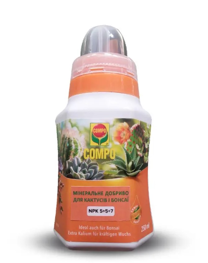 4064 Компо рідке добриво для кактуса та бонсаї, 250 мл