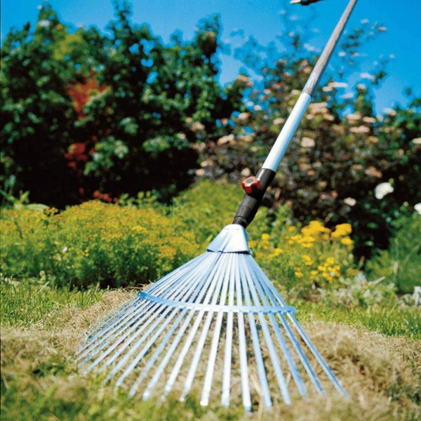 Грабли веерные 50см+ручка, Gardena, 03022 3