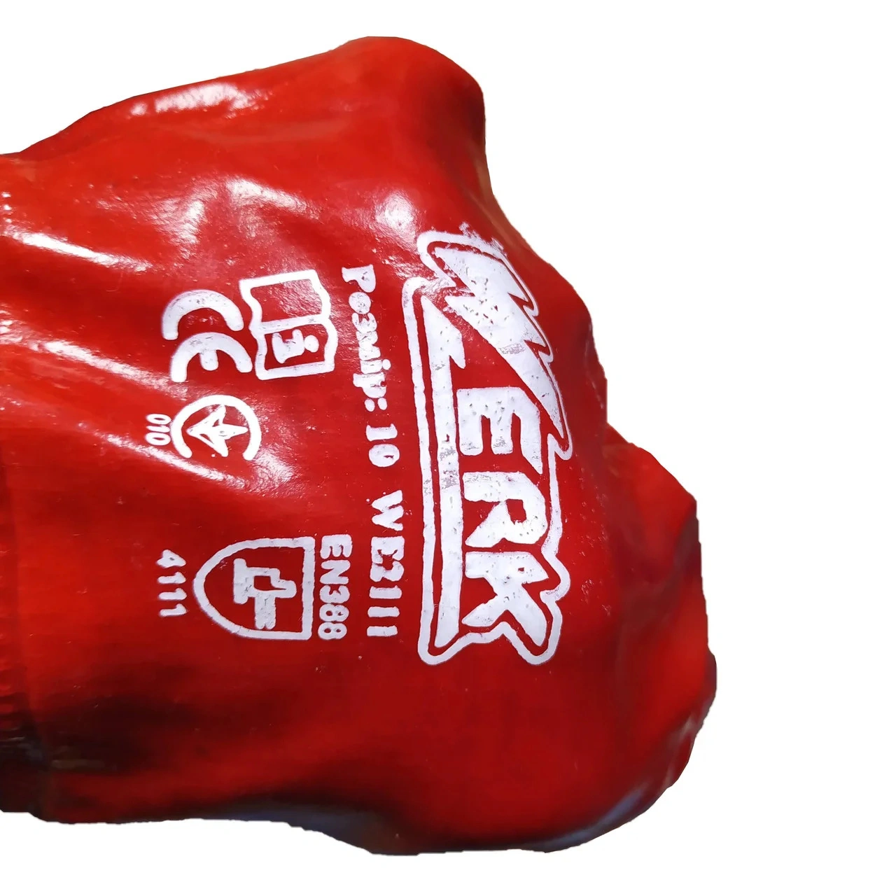 Рукавички робочі Werk ПВХ маслобензостійкі, червоні (WE2111H) 3