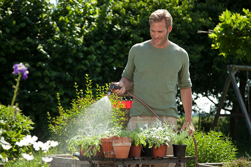 Пистолет для полива Premium + коннектор с аквастопом, Gardena, 18305 7