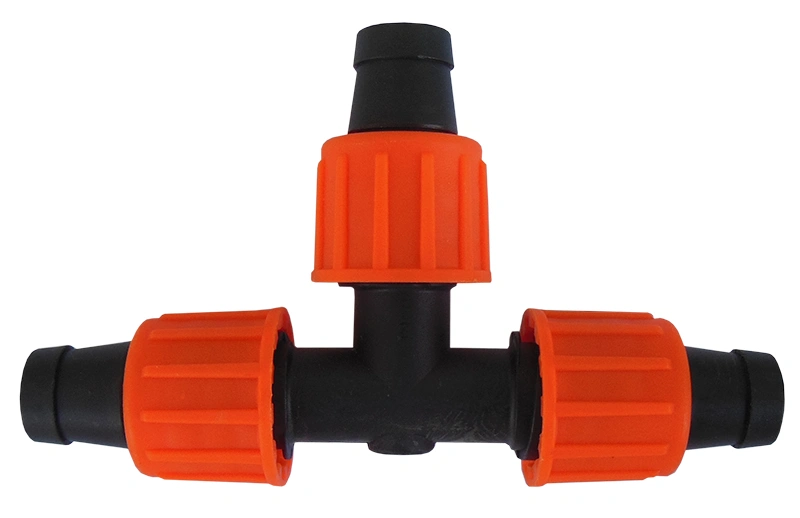 Трійник для краплинної стрічки (затискний), AD 5116, Аквапульс