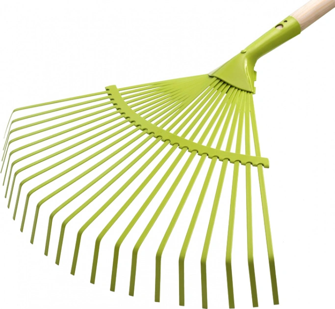 Граблі віялові металеві 22 плоских зуба 1630 мм, My Garden (215-3-22-1630) 2