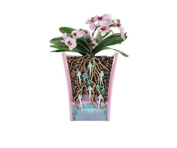 Горшок для цветов Santino Arte, прозрачный, 3.5 л.2004710 2