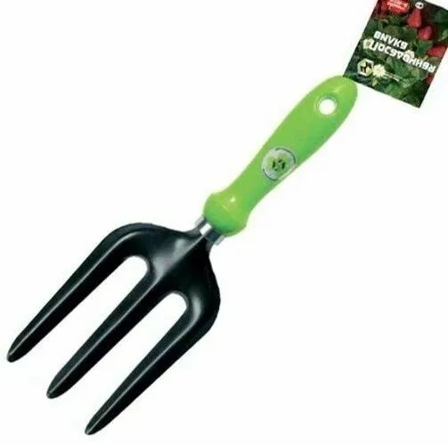 Вилка садова, тефлонове покриття, пластикова ручка, 0231-4