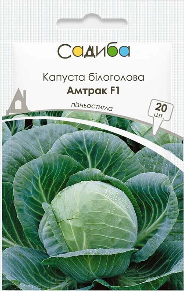 Семена капусты Амтрак F1, 20шт, Bejo, Голландия, семена Садиба Центр 1