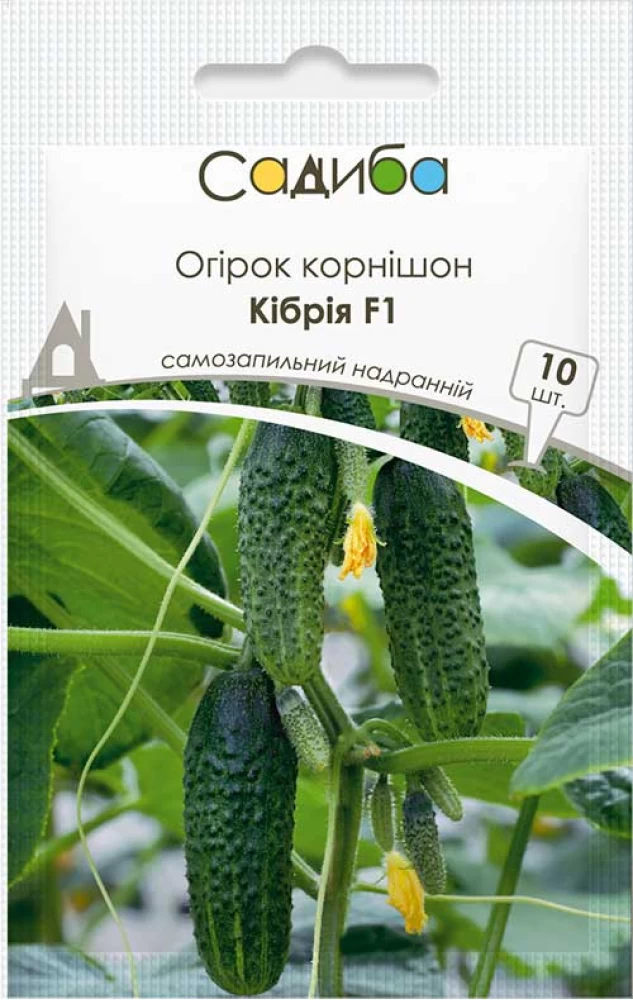 Семена огурца Кибрия F1, 10шт, Rijk Zwaan, Голландия, семена Садиба Центр 1