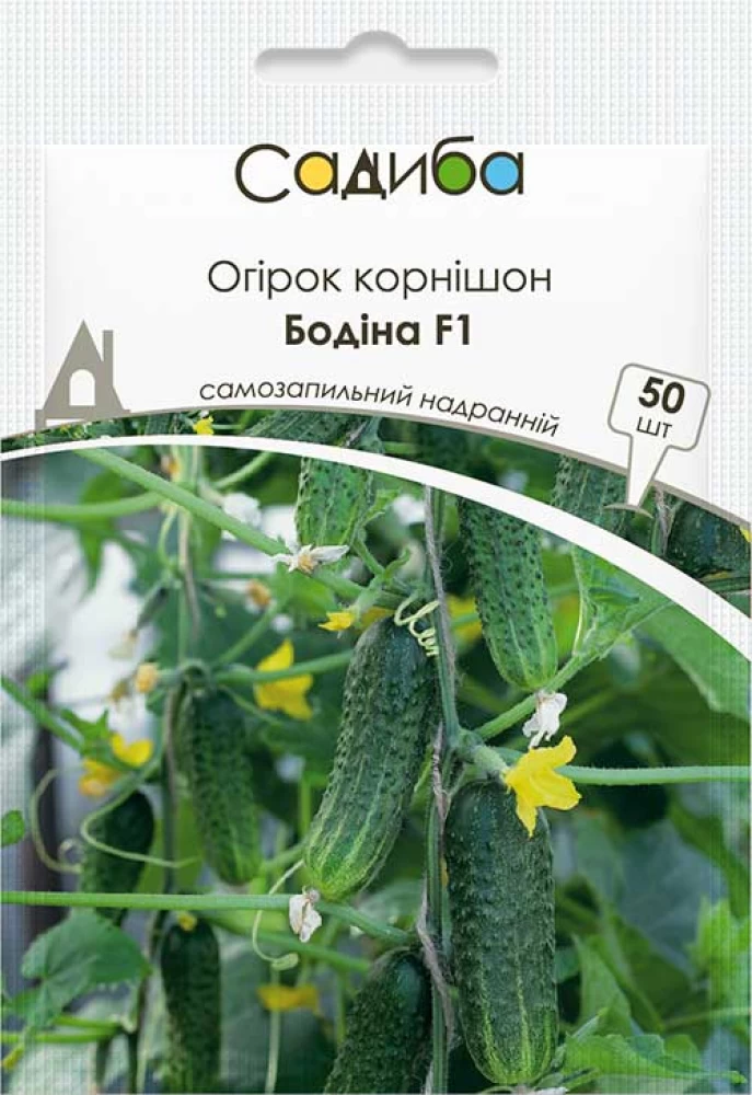 Насіння огірка Бодина F1, 50шт, Satimex, Німеччина, насіння Садиба Центр 1
