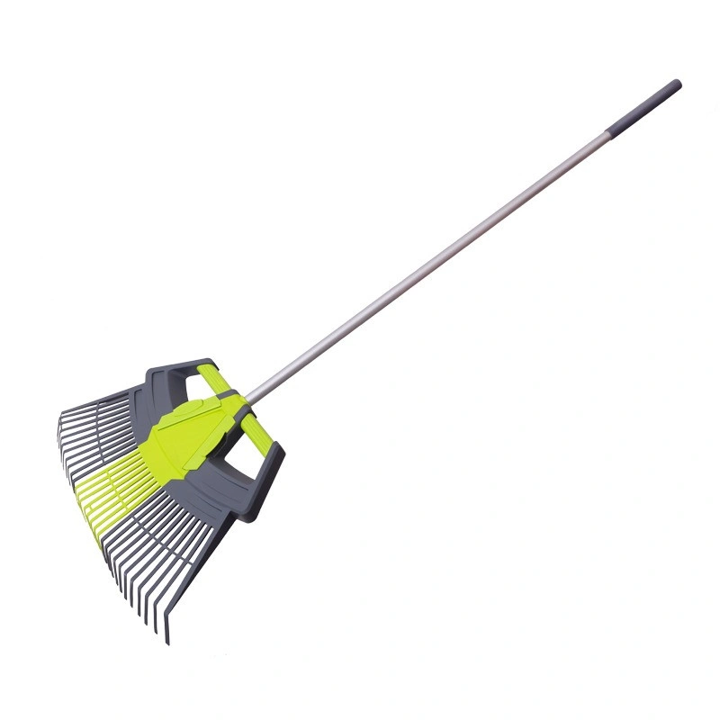 Граблі віялові, пластикові 3в1, 30 зубів, алюмінієвий держак, 1650мм, Truper, 215-9-30-1650 1