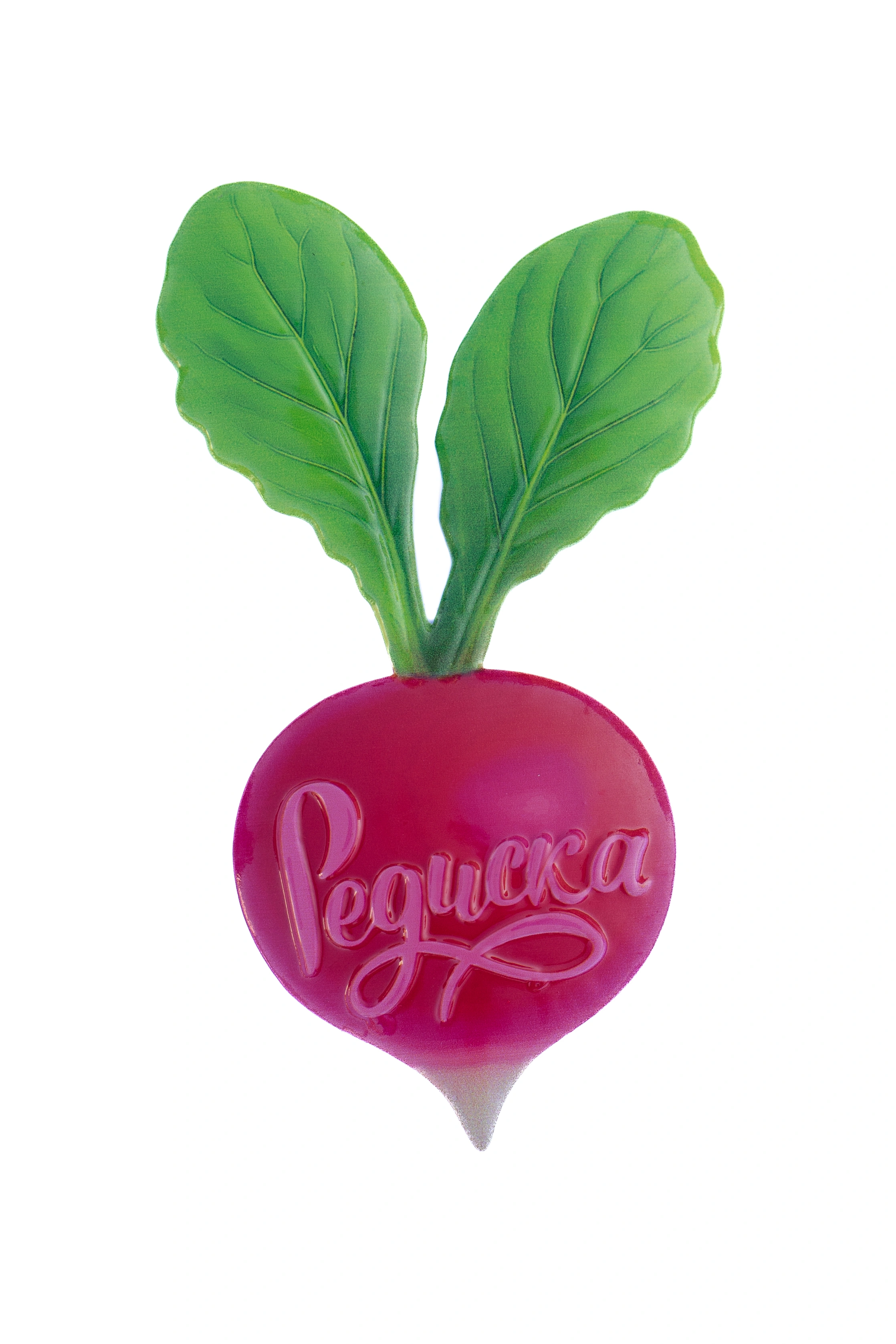 Декоративна табличка садова, L=60см,Редис 2