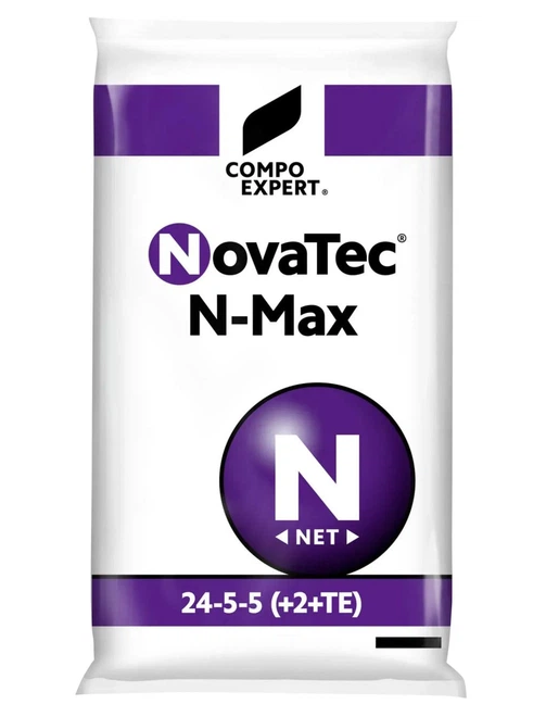 Комплексне мінеральне добриво для газону NovaTec N-Max (НоваТек Н-Макс), 25кг, NPK 24.5.5 + ME, Весна-Старт, Compo Expert (Компо Експерт)