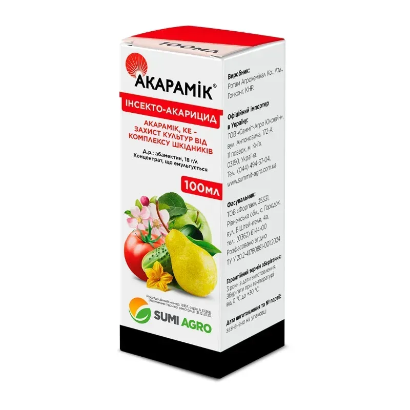 Інсектицид Акарамік, 100 мл, Sumi Agro
