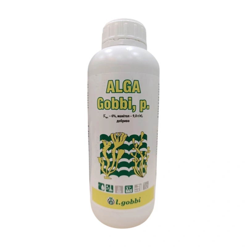Органічний біостимулятор росту ALGA Gobbi, р., 1л, L.Gobbi 