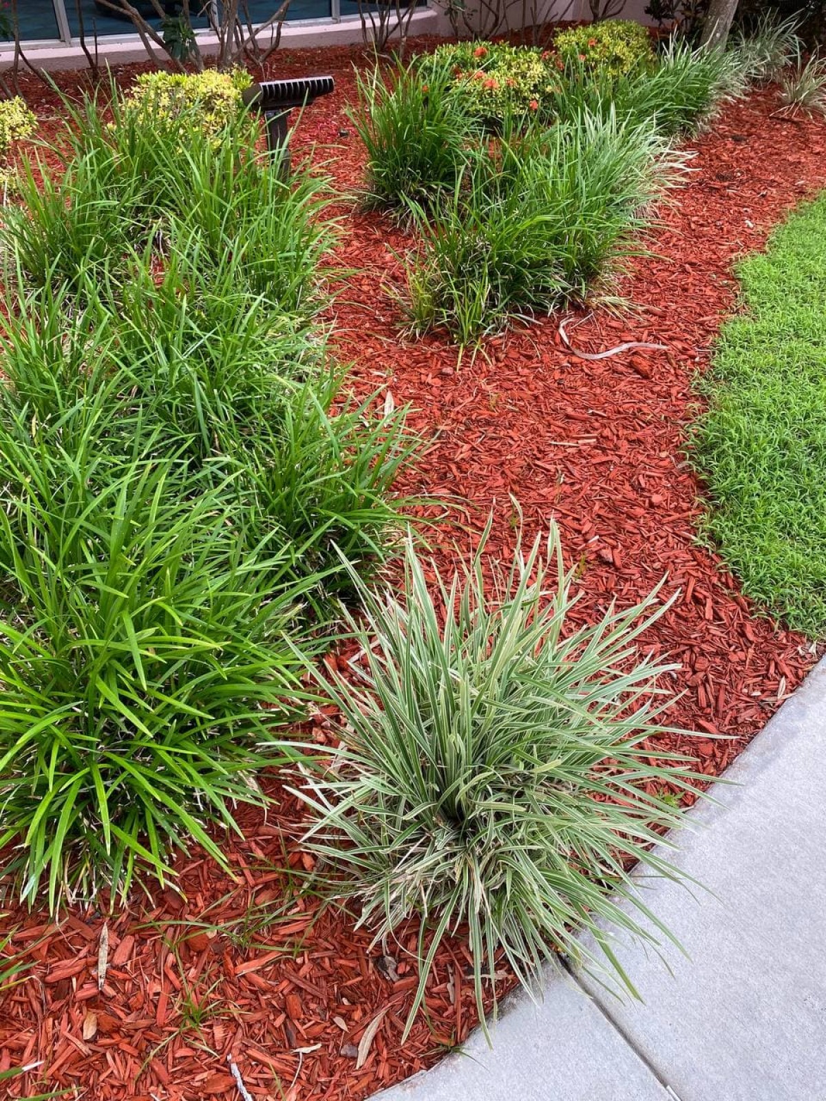 Тріска (мульча) декоративна темно-помаранчева S110, 50 л