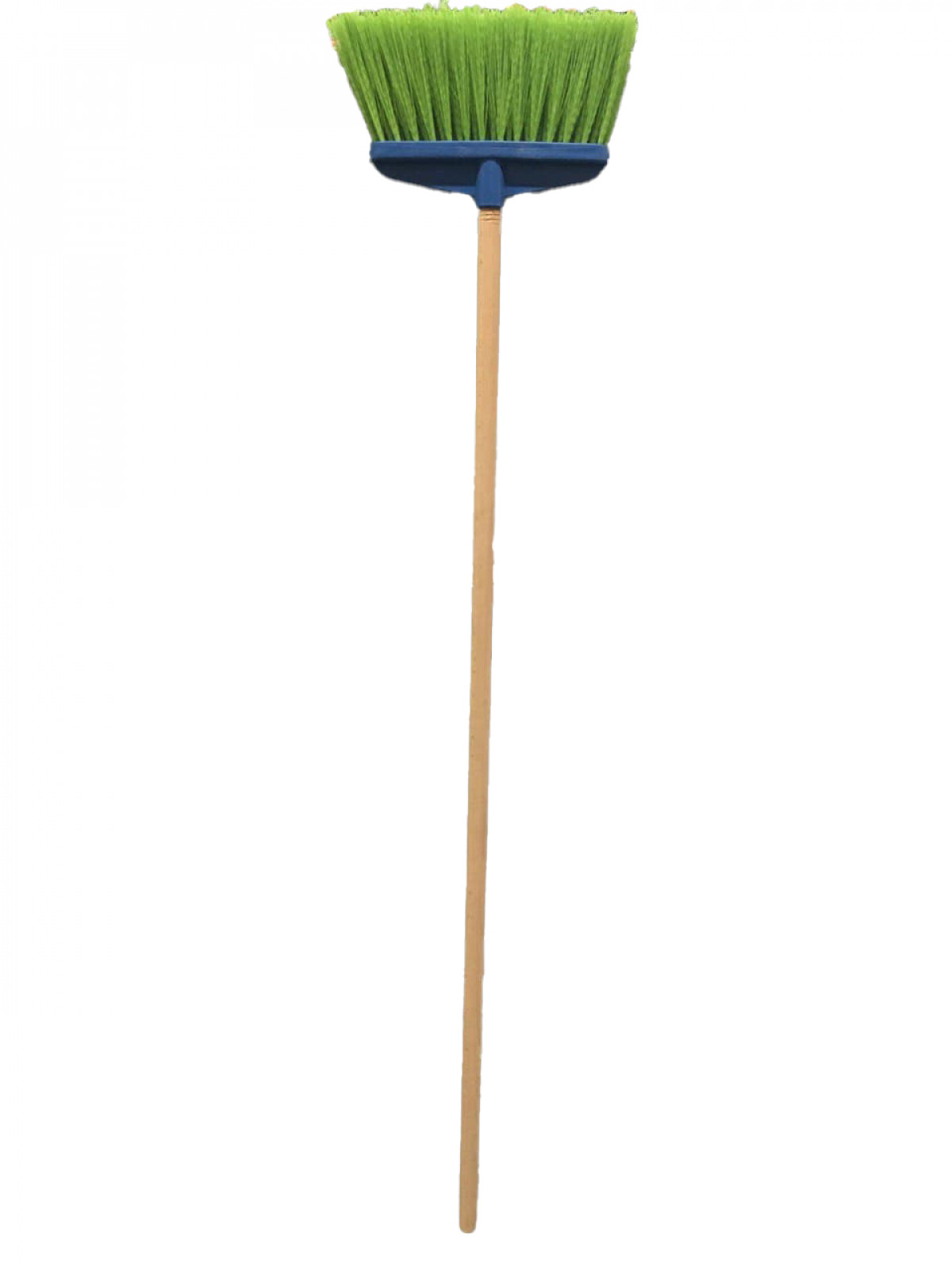Мітла-П з держаком 1.2 м, м'яка щетина (13 см), поліпропілен, зелена