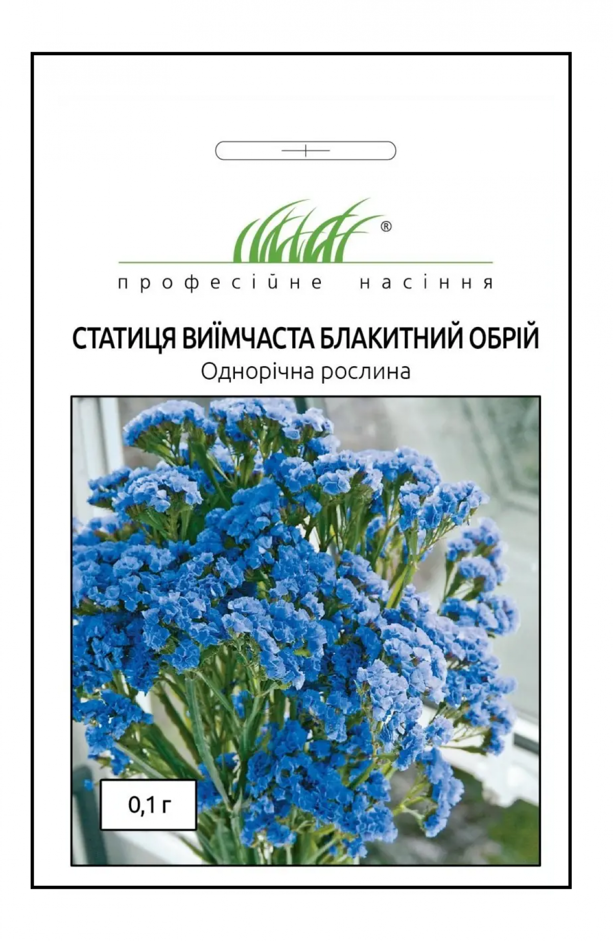 Насіння статиці виїмчатої Блакитний обрій, 0.1г, Hem, Голландія, Професійне насіння