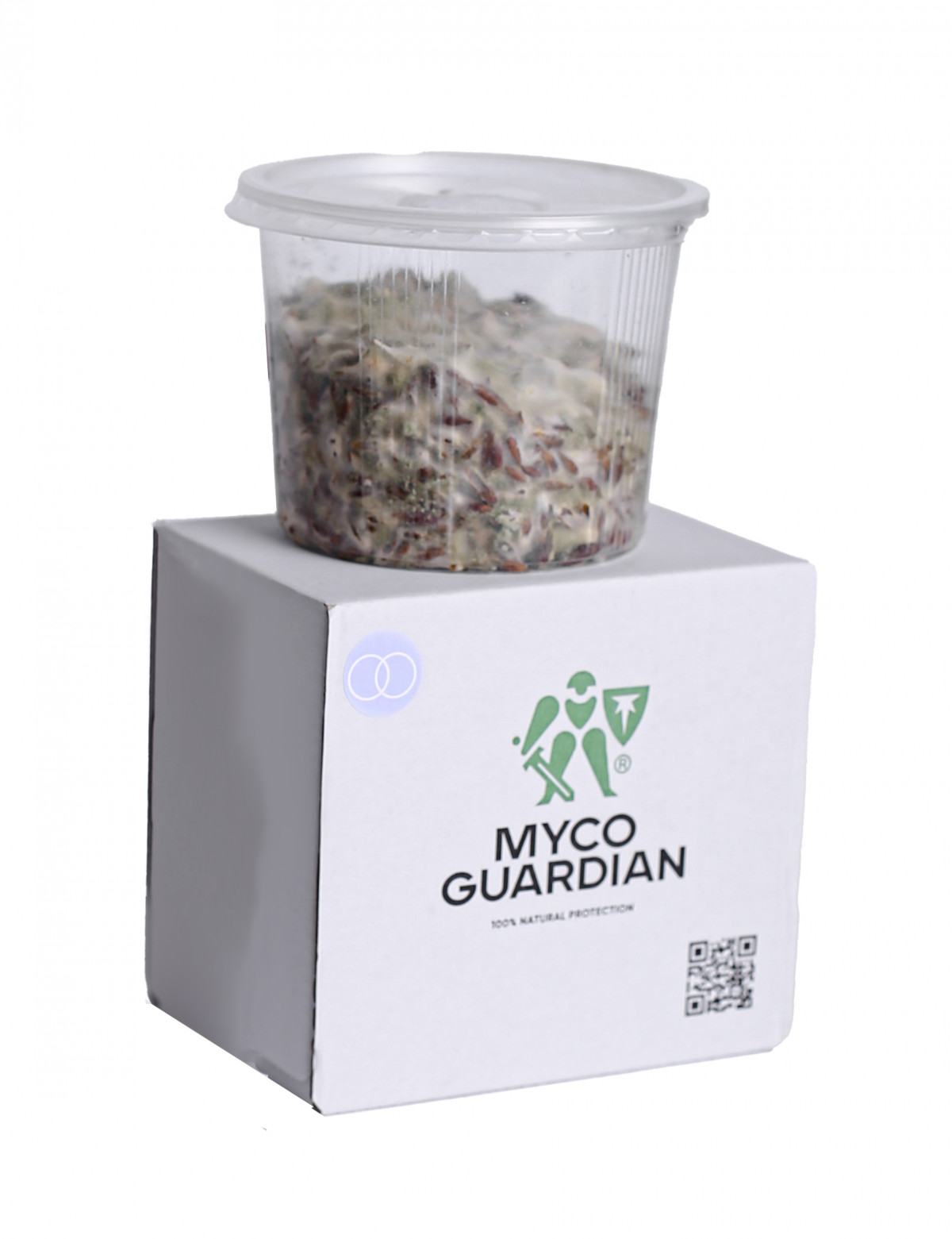 Биофунгицид, зерновой мицелий гриба Trichoderma Harzianum, 500 мл, ТМ Myco Guardian