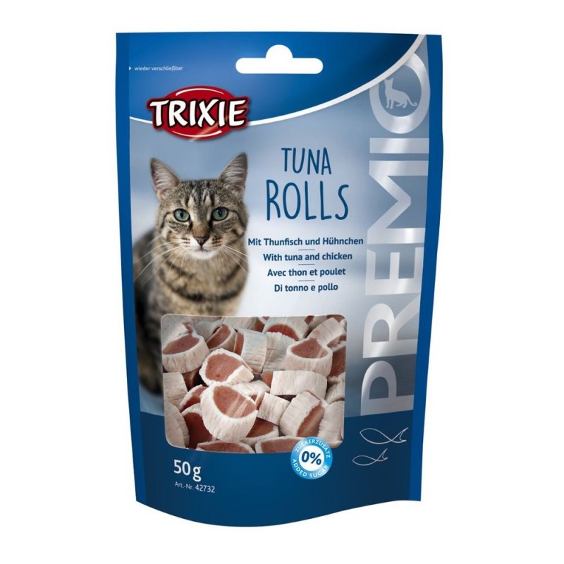 Ласощі для кішок Trixie Premio Tuna Rolls тунець, 50 г (42732) 1