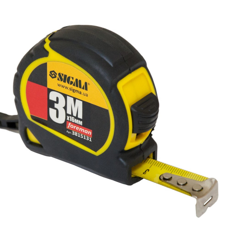 Рулетка Sigma Foreman 3 м*16 мм (3815131) 1