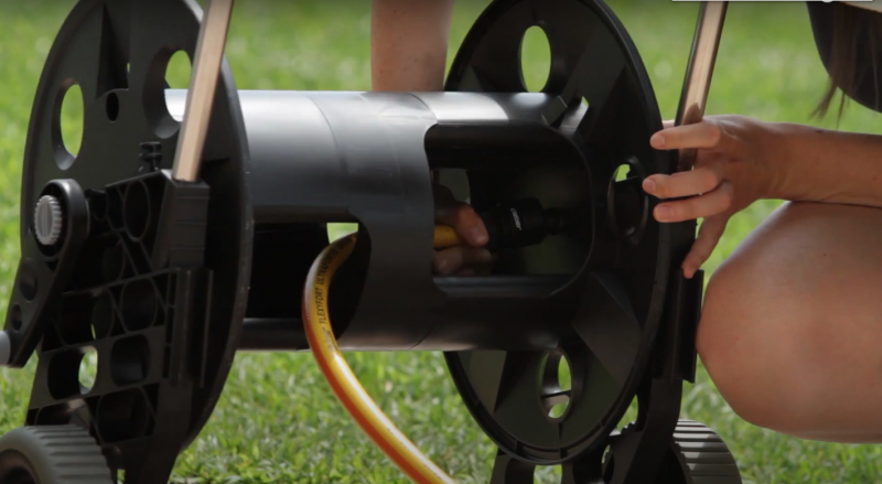 Візок для шланга Claber 8872 Genius 100 1 / 2-100 м, 3 / 4-60 м (79762) 3