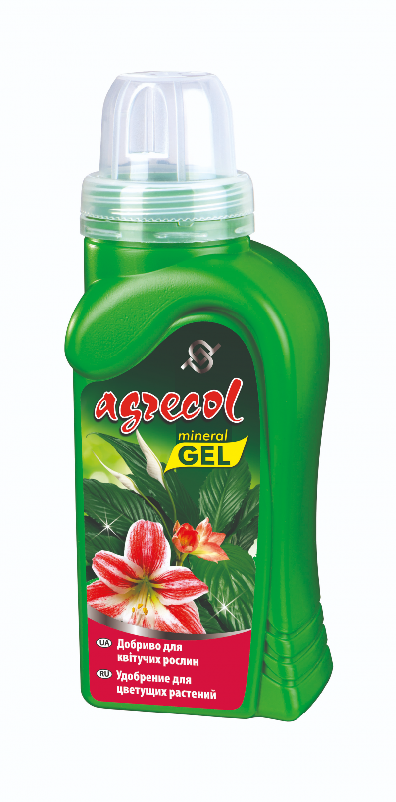 Комплексное минеральное удобрение Agrecol для цветущих растений NPK 4.5.8, 500 мл (30557)