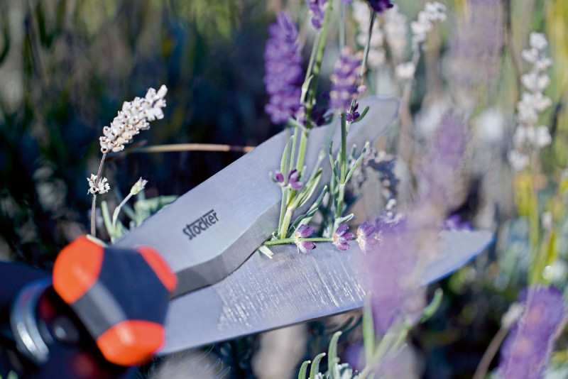 Ножницы садовые Stocker Hobby 55 с волнистыми лезвиями (2039) 2