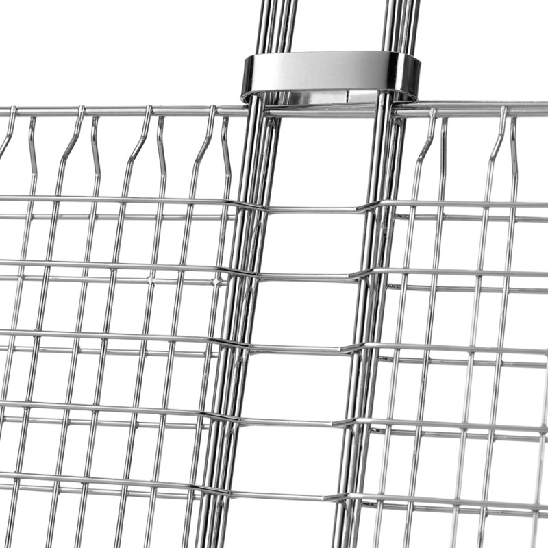 Двойная хромированная решетка Grill Me BQ-035, 25x24 см (4820152615978) 5