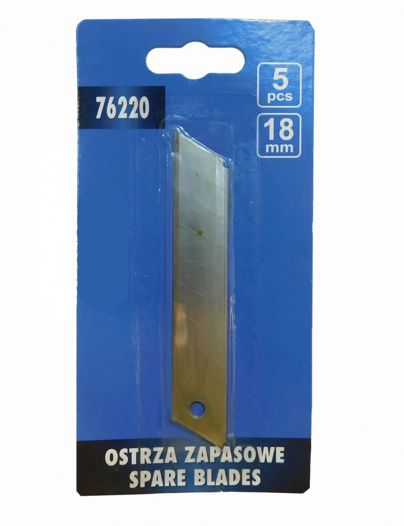 Набір лез Vorel 18 мм, 5 шт (76220) 2
