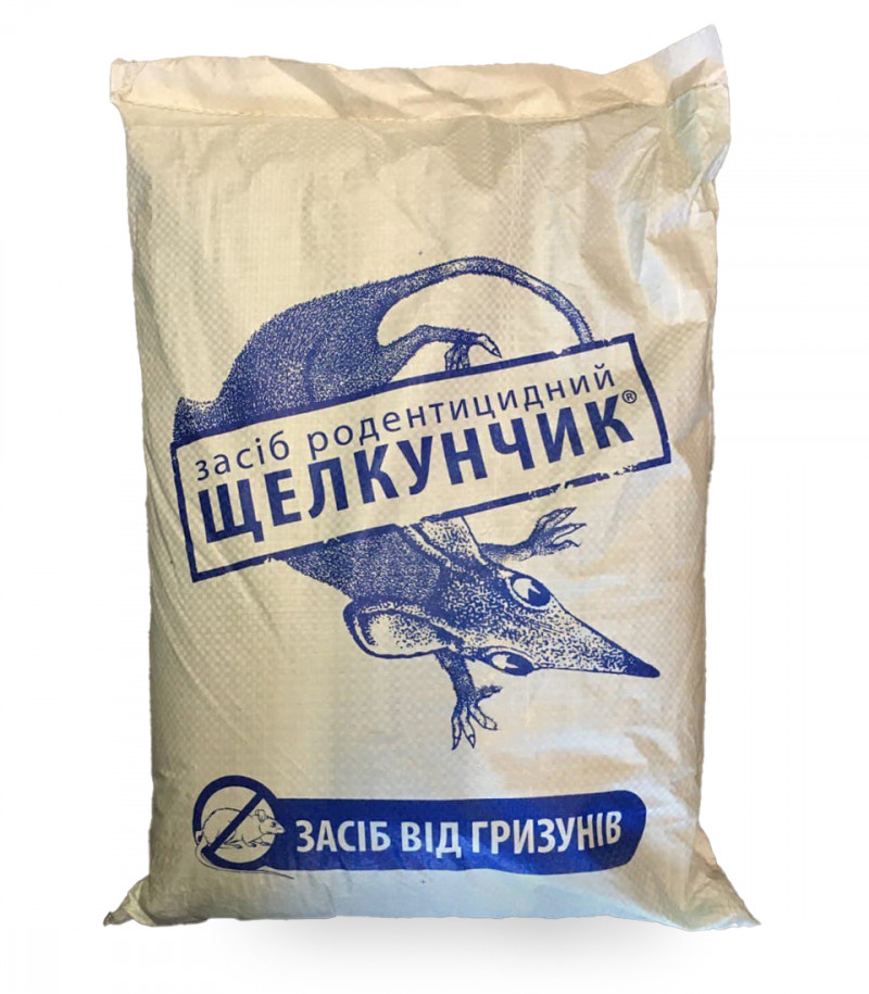 Родентицид Щелкунчик от грызунов, зерно, 10 кг 1