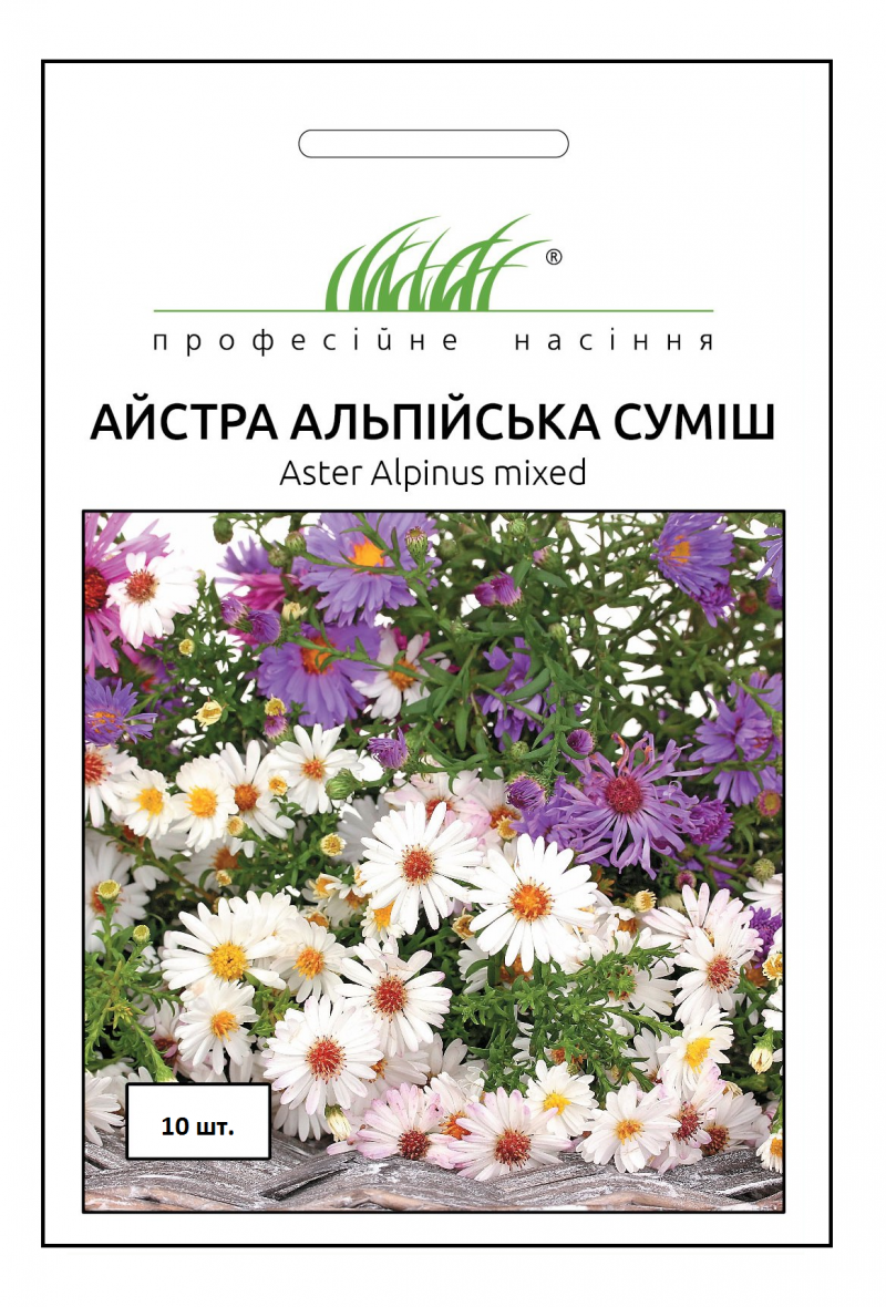 Семена астры альпийской смесь, 10 шт, Hem, Голландия, Професійне насіння 1