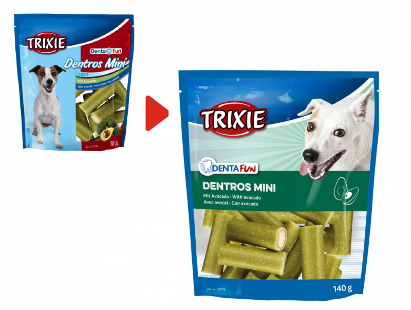 Ласощі Trixie Dentros Mini жувальні палички з авокадо, 140 г (10 шт) (31776) 3