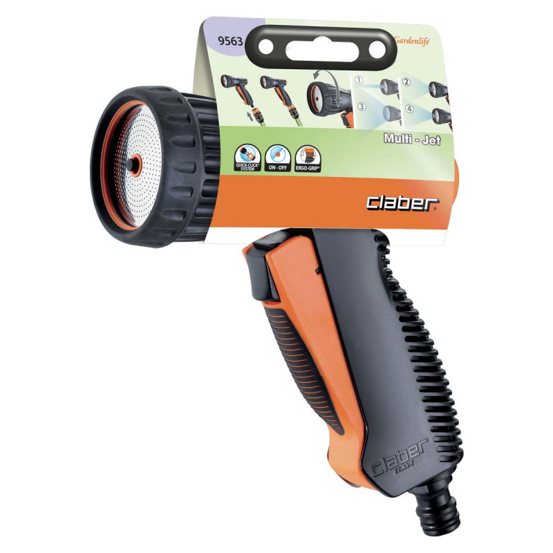 Пістолет-розпилювач душовий Claber Multi-Jet (79575) 2