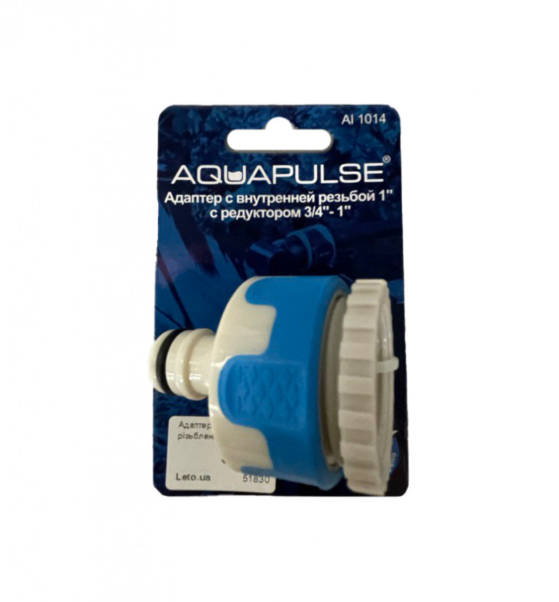 Адаптер з внутрішнім різьбленням 1 з редуктором 3/4-1, Аквапульс, AI 1014
