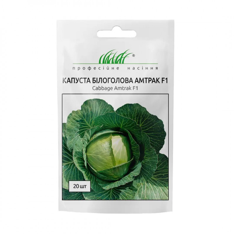 Насіння капусти б/к Амтрак F1, пізня, 20шт, Bejo, Голландія, Насіння Pro seeds 1