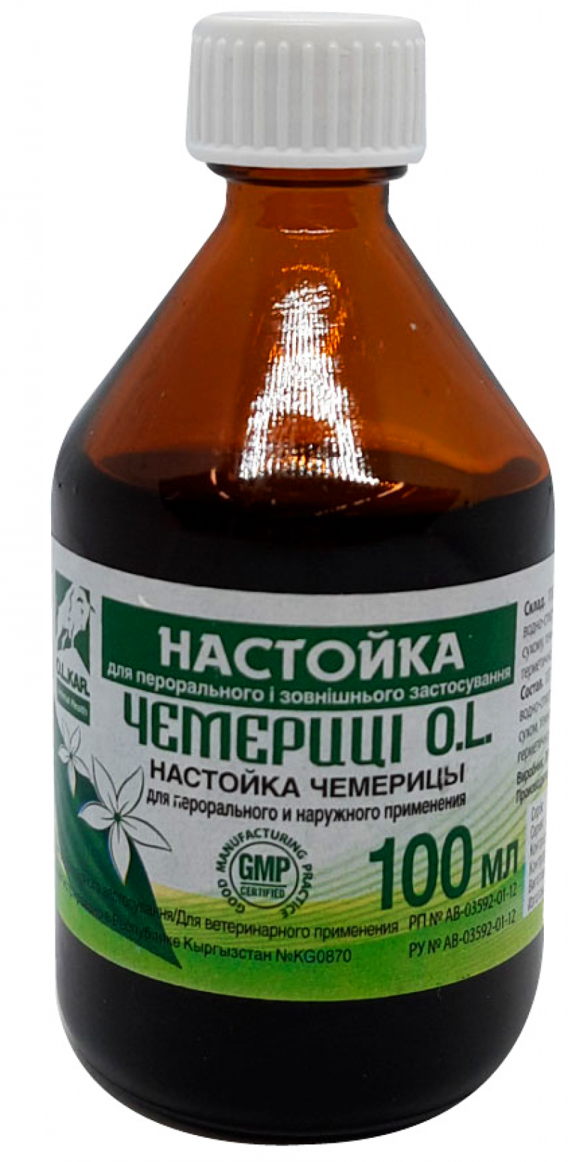 Настойка чемериці 100мл 1