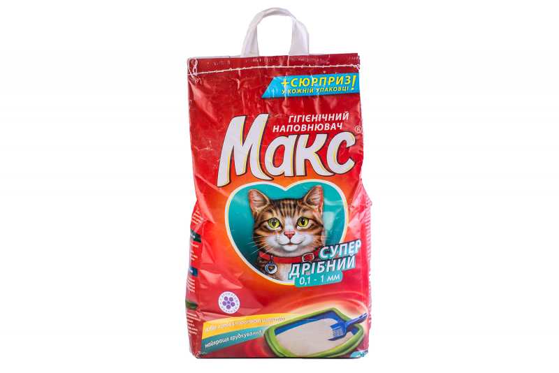 Гигиенический наполнитель туалетов для котов Topsi МАКС супер-мелкий, 5 кг 1