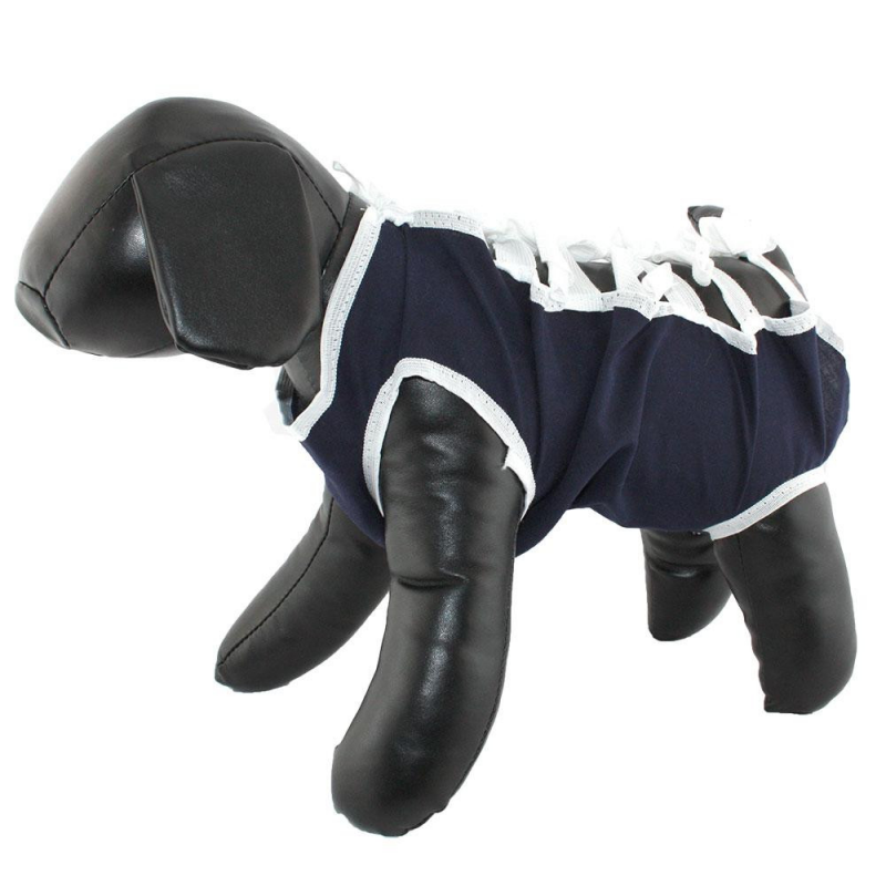 Післяопераційна попона №1 Collar, обхват грудей 32-60 см, довжина спини 40 см (6773) 1