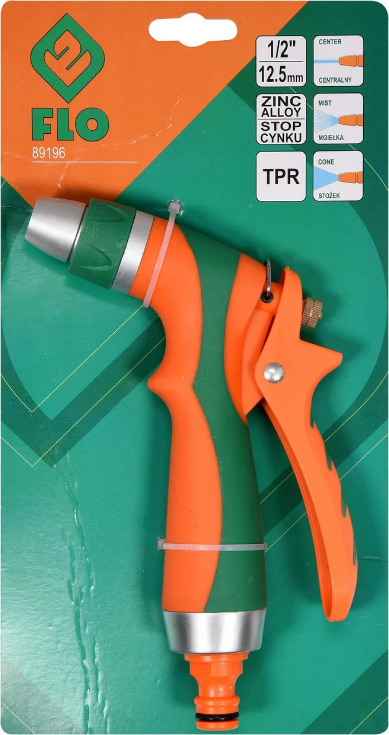 Пістолет-розпилювач Flo 3-режимний до шлангу d = 1/2(89196) 2
