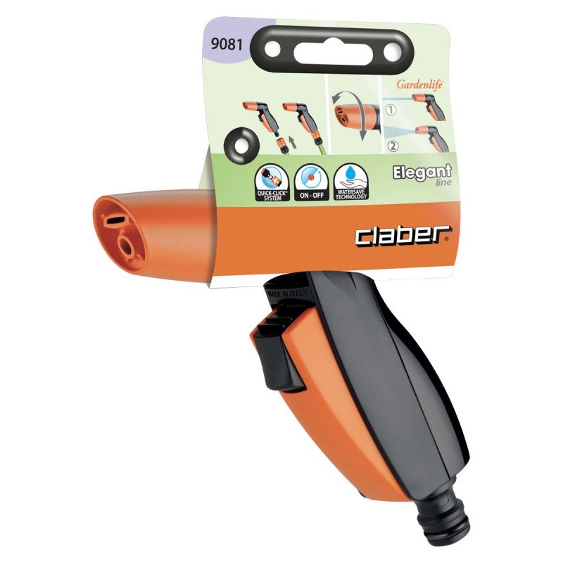 Пістолет-розпилювач Claber 9081 Elegant, 2 типу струменя (81858) 7