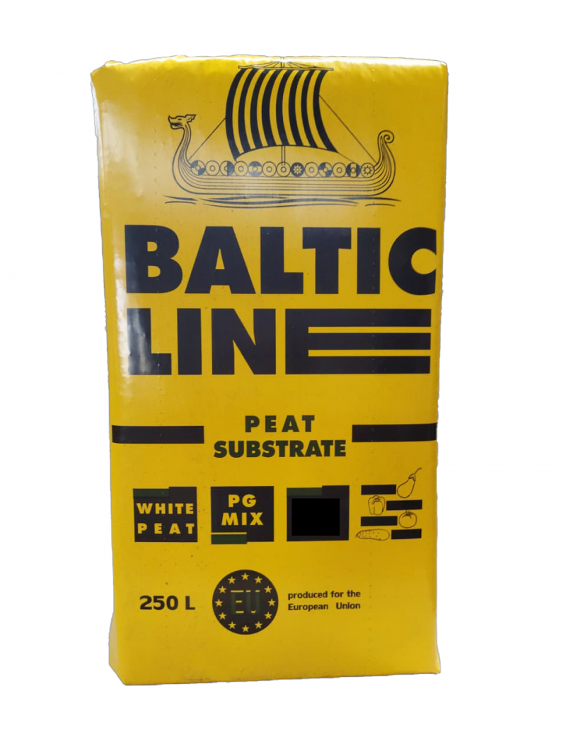 Субстрат торфяной BALTIK LINE PL-2, 250 л, Peatfield (Питфилд) 1